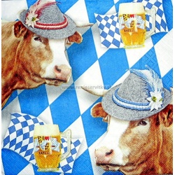 Servítka - Kravy, Bavorsko