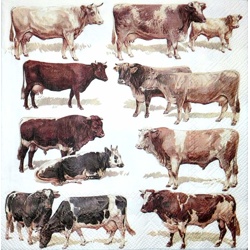 Servítka - Kravy