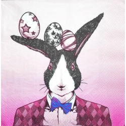 Servítka - Veľkonočný pán zajac