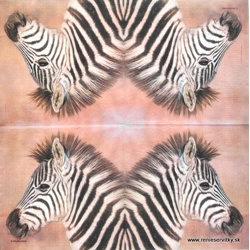 Servítka - Zebra