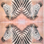 Servítka - Zebra