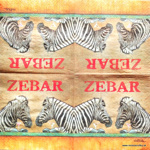 Servítka - Zebra - malá