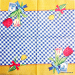 Servítka - Holandsko - Tulipány