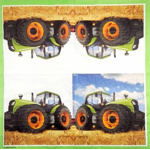 Servítka - Traktor