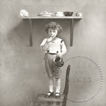 Servítka - Sagen - Vintage chlapček maškrtník