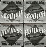 Servítka - Vintage - Hot Dogs